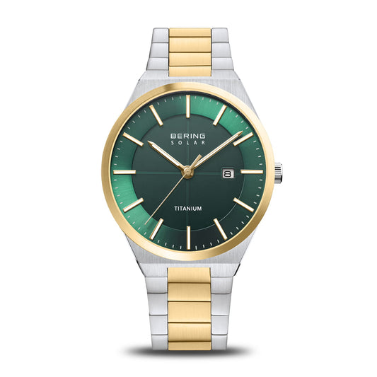 Bering Titanium oro pulido/cepillado 14439-718-US