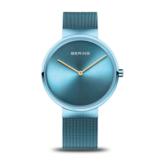 Bering Classic Polished/Brushed Blue 14539-388-US