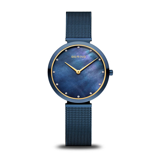 Bering Classic polished blue 18132-399-US