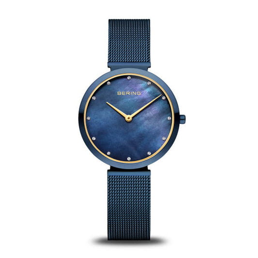 Bering Classic polished blue 18132-399-US
