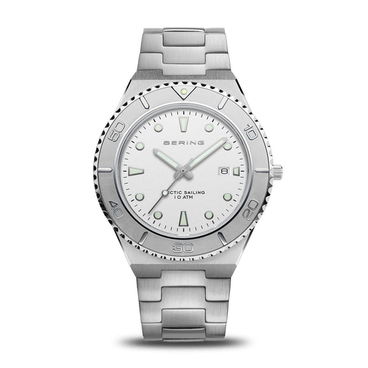 Bering Classic plata pulido/cepillado 18940-704-US