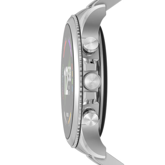 Fossil Gen 6 44mm Stainless Steel Smartwatch w/ Stainless Steel Band FTW4060V
