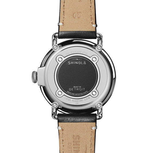 Shinola Engravable Runwell Watch S0120253128-1-Blk-41-USA