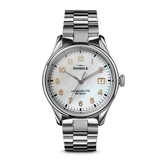 Shinola Vinton Watch S0120311232-1-WhtMOP-38-USA