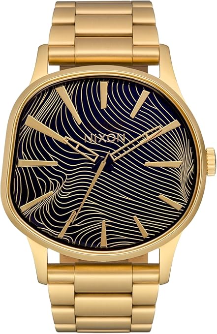 Nixon Sentry Wobble 4th Dim Gold / Black A1454-5358-00 42mm