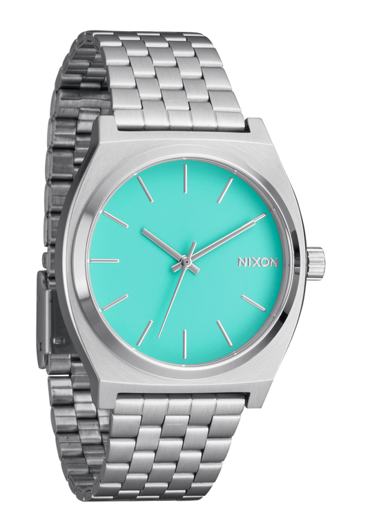 Nixon TIME TELLER A045 2084-00 SILVER TURQUOISE 37mm
