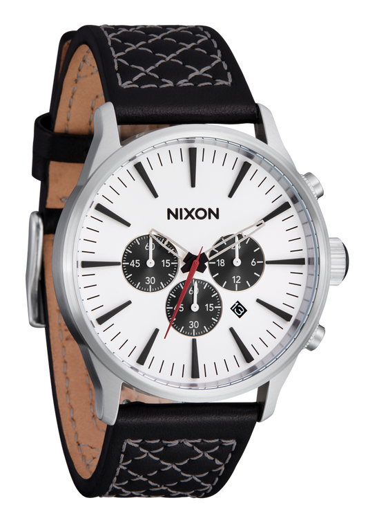 Nixon Sentry Chrome/Cloud Sunray/Black A1391-5267-00 42mm