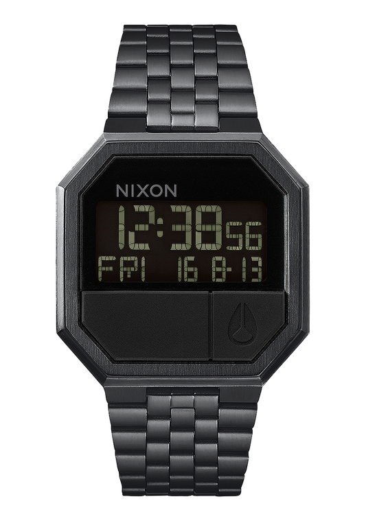 Nixon Re-Run All Black A158-001-00 38.5mm