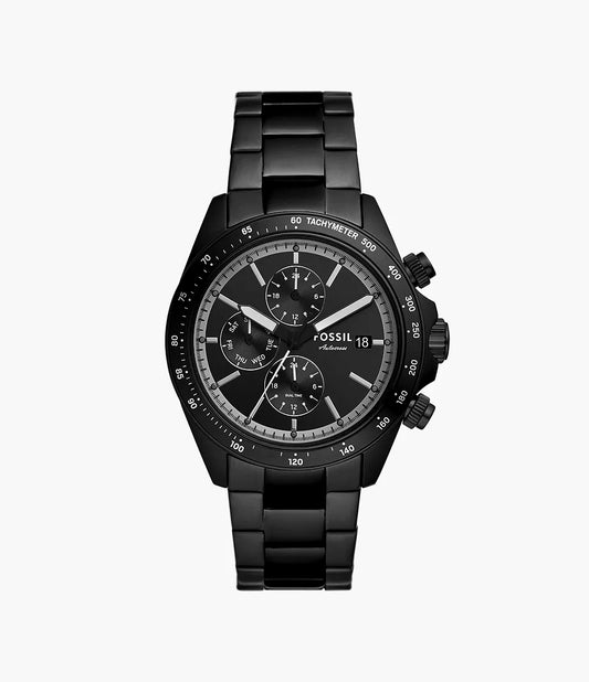 Fossil AutocrossMultifunction Black Steel FS6125