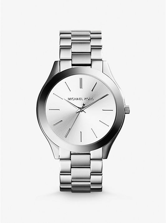 Michael Kors Runway slim silver watch MK3178