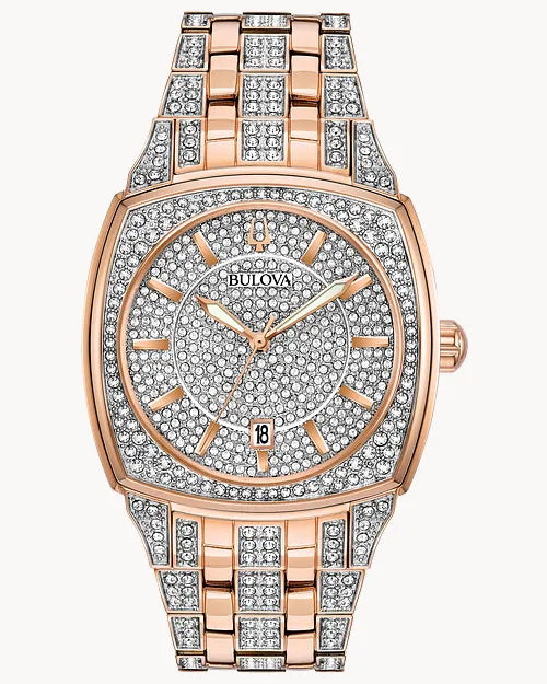 Bulova Crystal Watch 98B324
