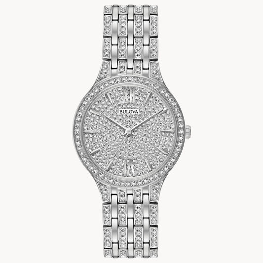 Bulova Crystal Watch 96L243