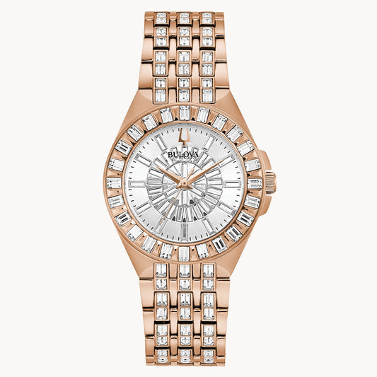 Bulova Crystal Watch 98L268