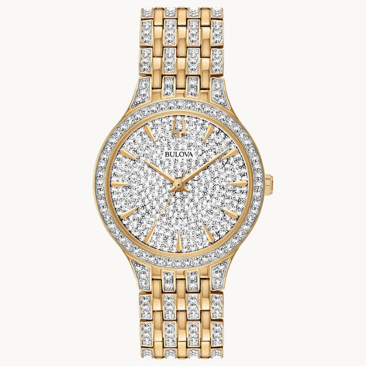 Bulova Crystal Watch 98L263