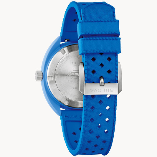 Bulova Snorkel Blue Tang Fish Watch 98B445