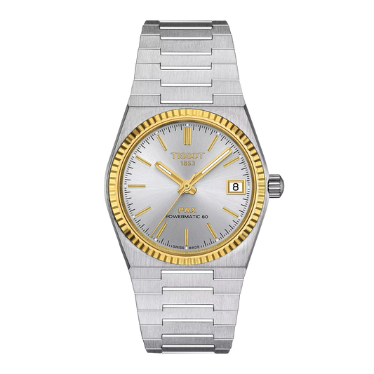 Tissot PRX Powermatic 80 35mm Steel and 18K Gold Bezel T931.207.41.031.01