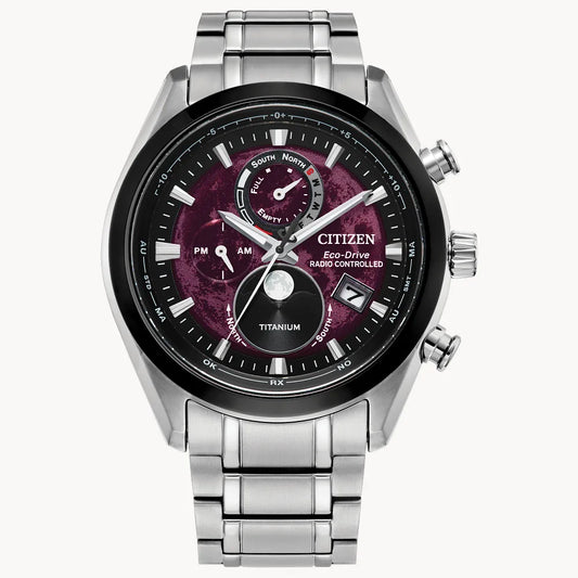 Citizen Tsuki-yomi A-T Atomic Timekeeping / Super Titanium™ BY1018-55X