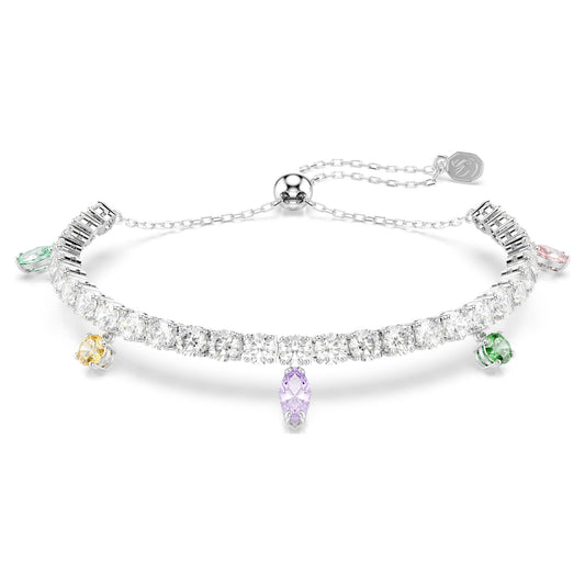 Swarovski Ariana Grande x Swarovski bracelet Mixed cuts, Multicolored, Rhodium plated 5742463
