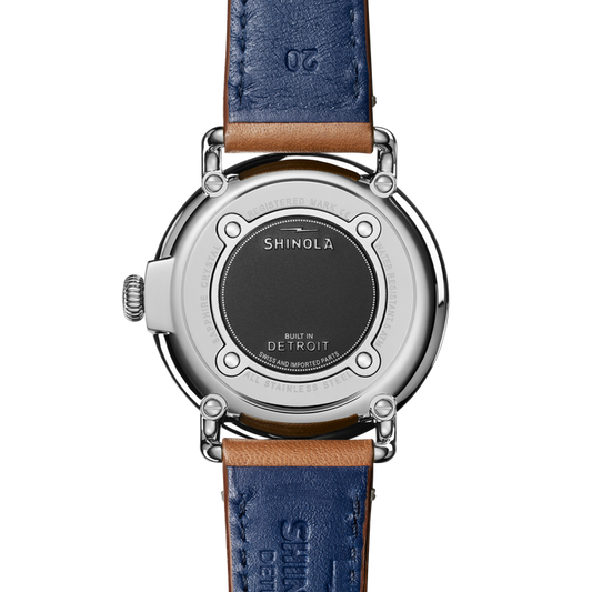 Shinola Engravable Runwell Watch S0120284678-1-Collegiate-41-USA
