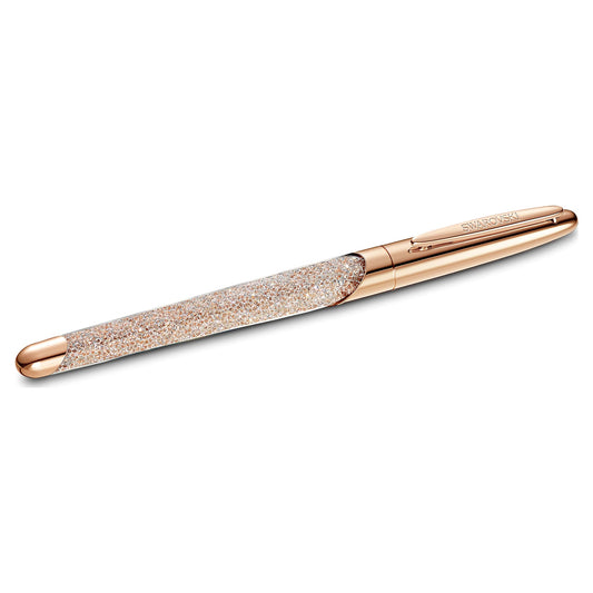 Swarovski Crystalline rollerball pen Rose gold tone, Rose gold-tone plated 5534325