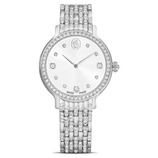 Swarovski Imber watch Swiss Made, Metal bracelet, Silver tone, Stainless Steel 5693634