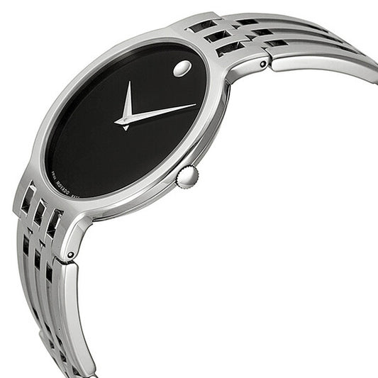 Movado Esperanza Quartz Black Dial Men's Watch 0606042