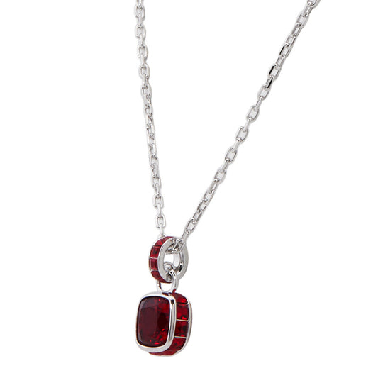 Swarovski Birthstone Pendant Jan Pendant Rhodium Shiny Red 5651709