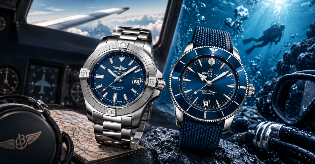 Why Pilots and Divers Opt for Breitling Watches Instead of Others