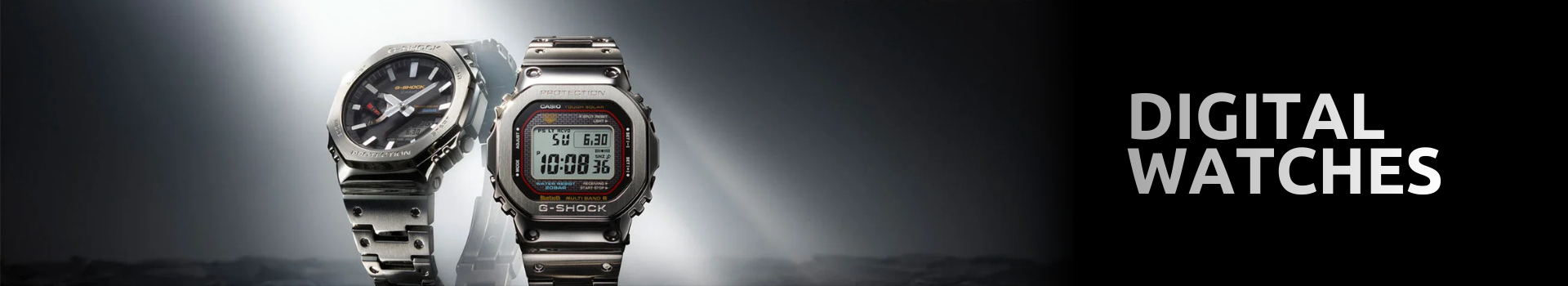 Digital | Modern Precision on a Bold Display – Just In Time Watch