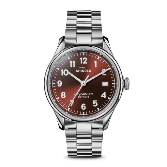 Shinola Vinton Watch S0120315331-1-WskBrn-38-USA