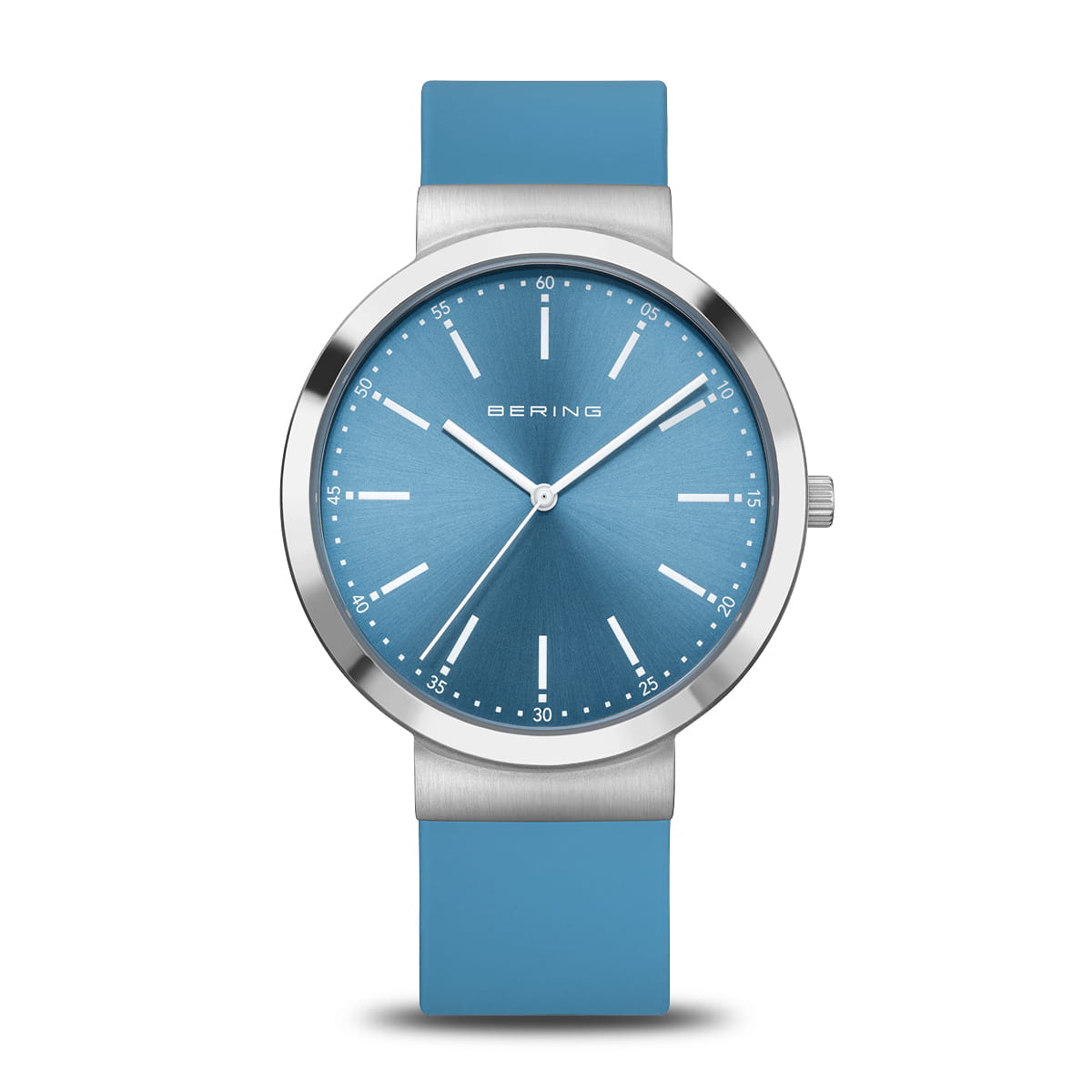 Bering Classic polished blue 10141-398-US
