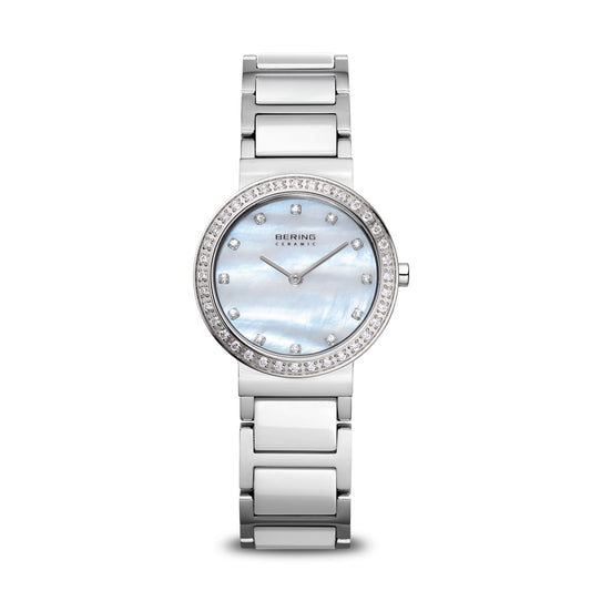 Bering Bering Ceramic Polished Silver 10729-704 34mm 10729-704
