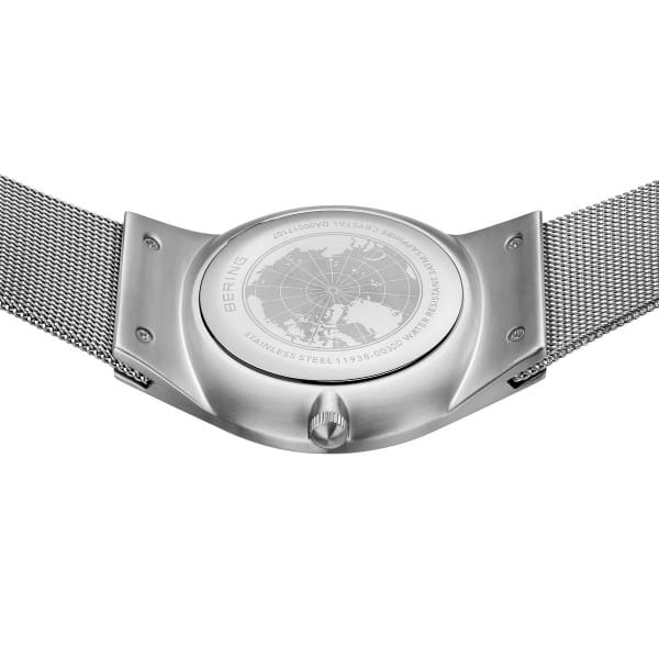Bering Classic plata cepillado 11938-003-US