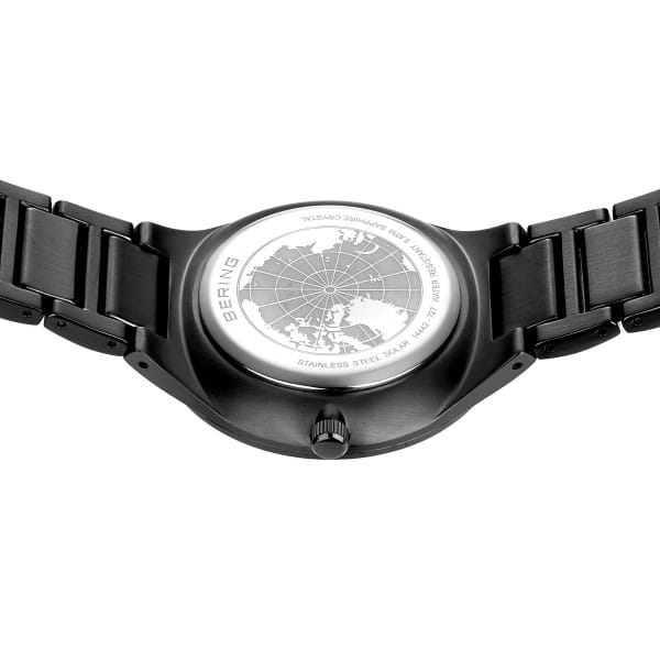 Bering Solar polished/brushed black 14442-727-US