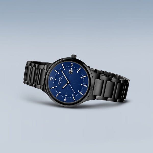 Bering Solar polished/brushed black 14442-727-US