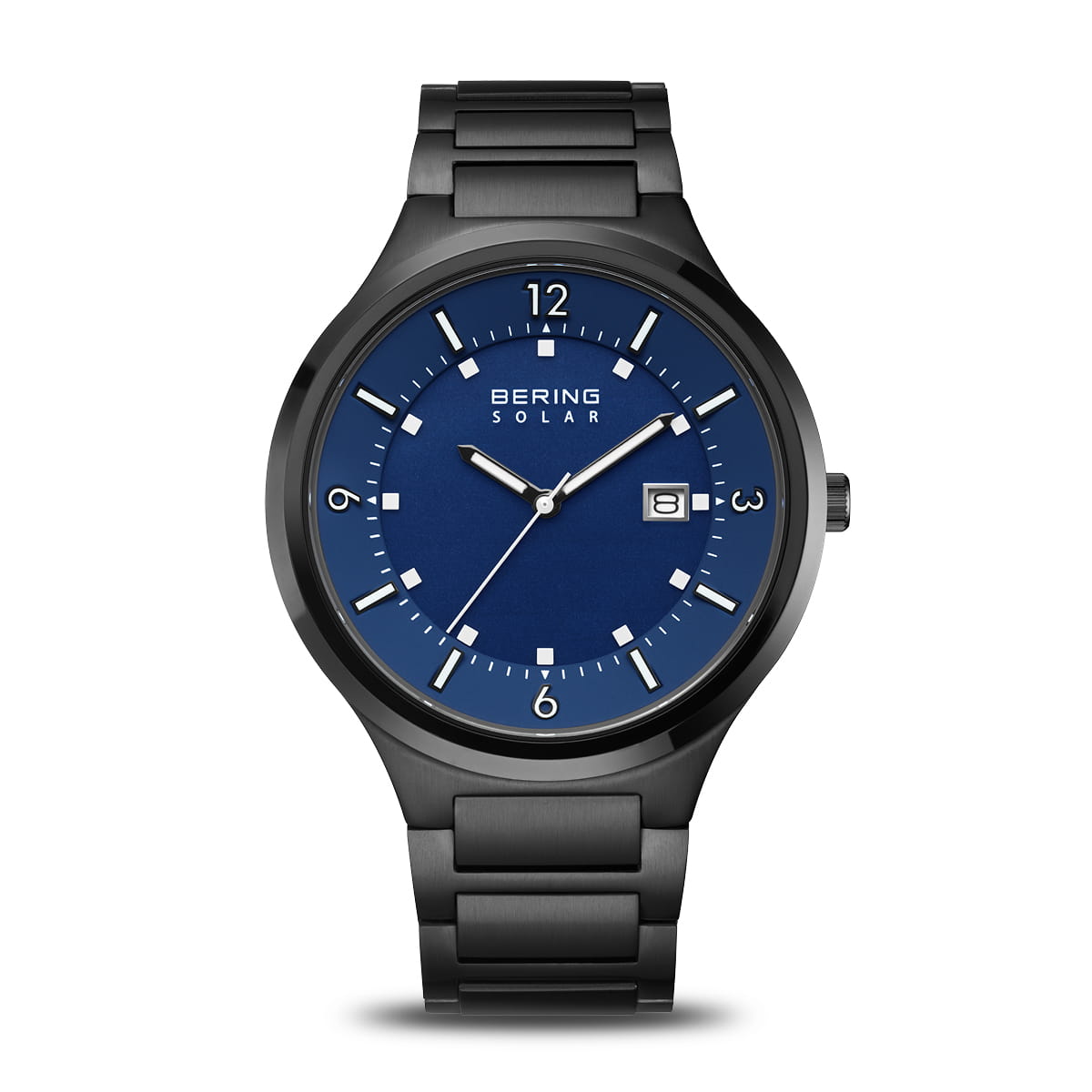 Bering Solar polished/brushed black 14442-727-US