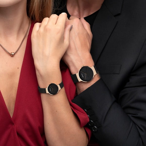 Bering Classic oro rosa pulido/cepillado 14539-166-US