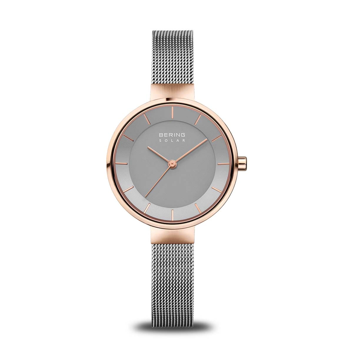 Bering Solar polished rose gold 14631-369-US