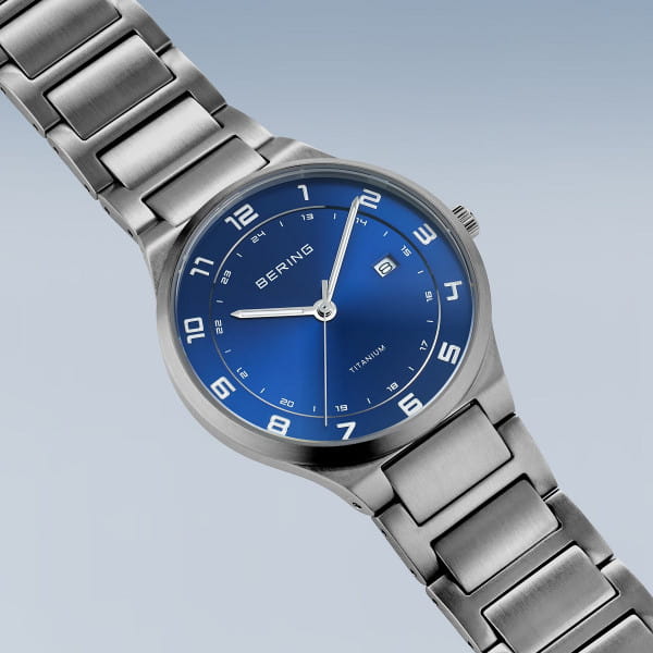 Bering Titanium Brushed Silver 15139-707-US