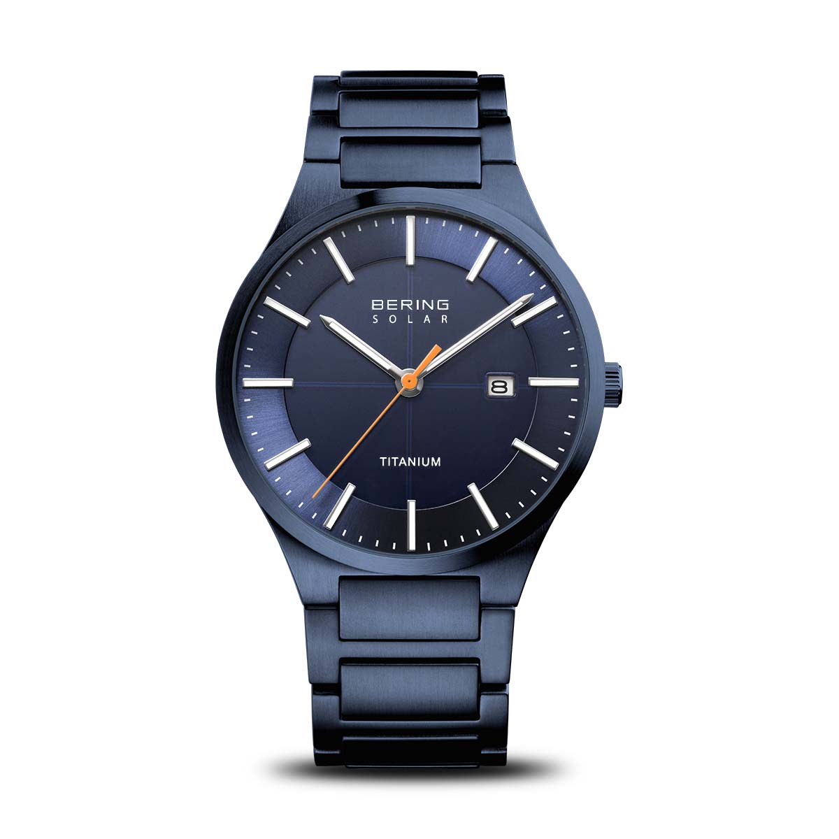Bering Titanium Brushed Blue 15239-797-US