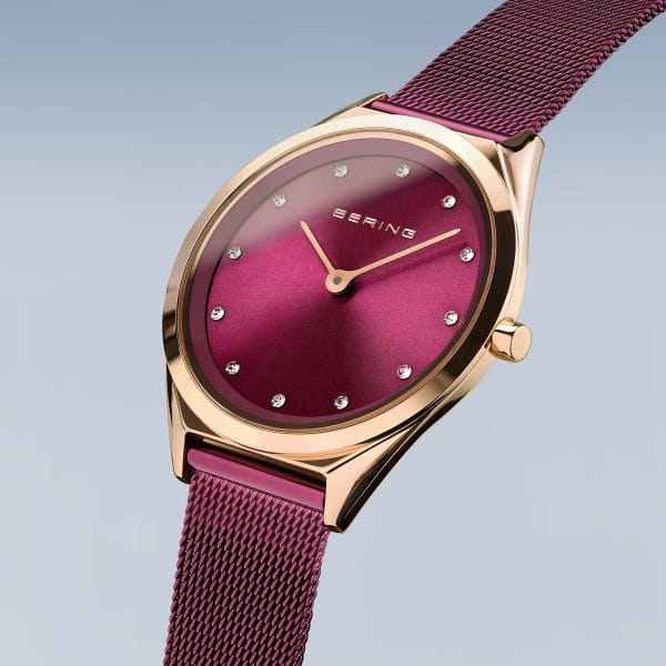 Bering Ultra Slim polished rose gold 17031-969-US