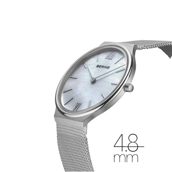 Bering Ultra Slim Polished/Brushed Silver 18434-000-US