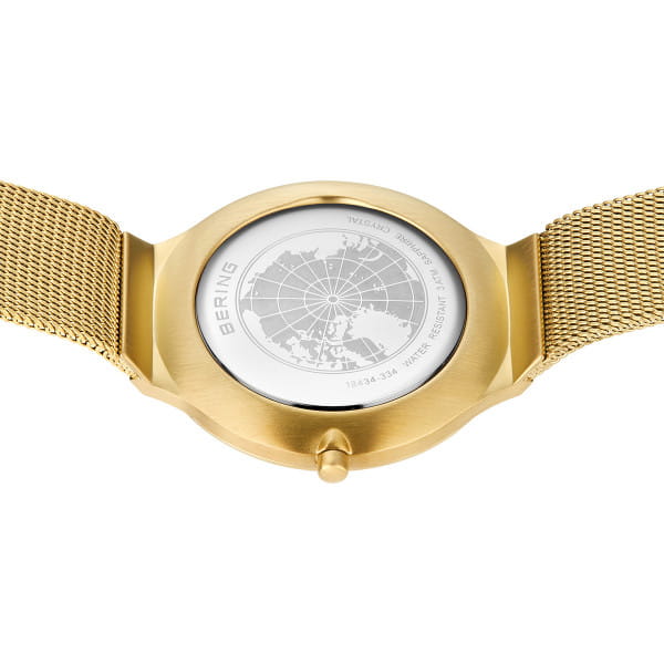 Bering Ultra Slim Polished/Brushed Gold 18434-334-US
