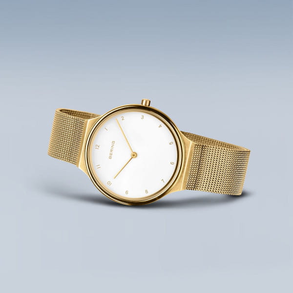 Bering Ultra Slim Polished/Brushed Gold 18434-334-US