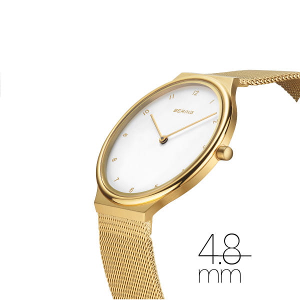 Bering Ultra Slim Polished/Brushed Gold 18434-334-US