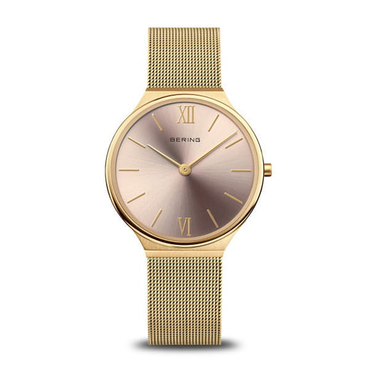 Bering Ultra Slim Polished/Brushed Gold 18434-336-US