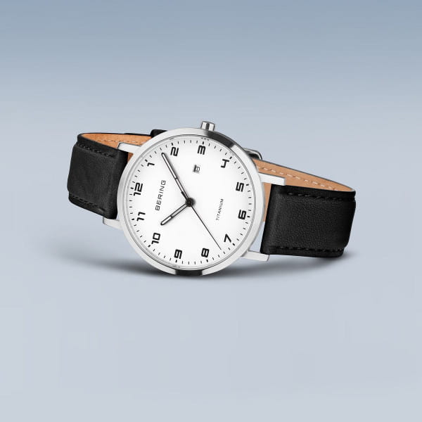 Bering Titanium polished/brushed silver 18634-404-US