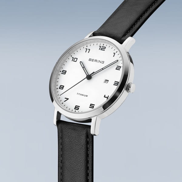 Bering Titanium polished/brushed silver 18634-404-US