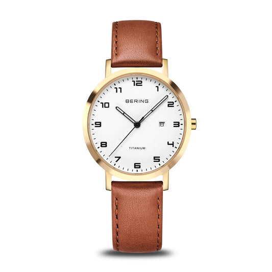 Bering Titanium polished/brushed gold 18634-534-US