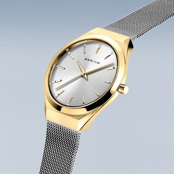 Bering Ultra Slim Polished/Brushed Gold 18729-010-US